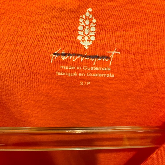 FREE PEOPLE Graphic Crop Top - Picture 4 of 5